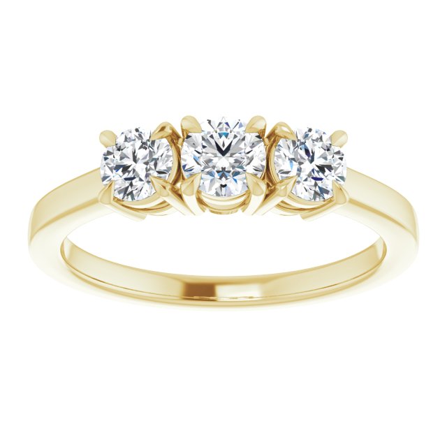Three-Stone Engagement Ring