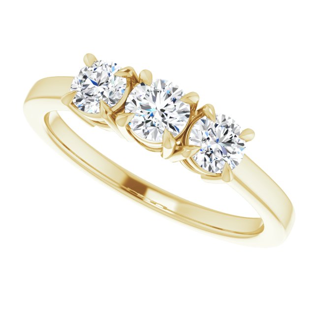 Three-Stone Engagement Ring