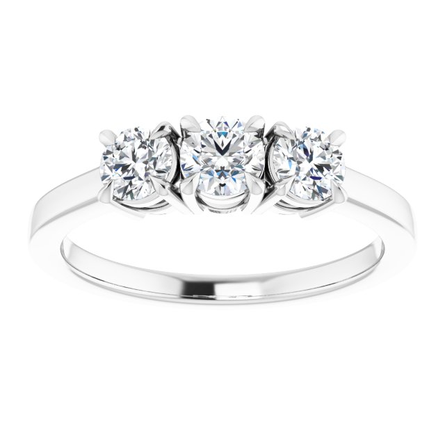 Three-Stone Engagement Ring