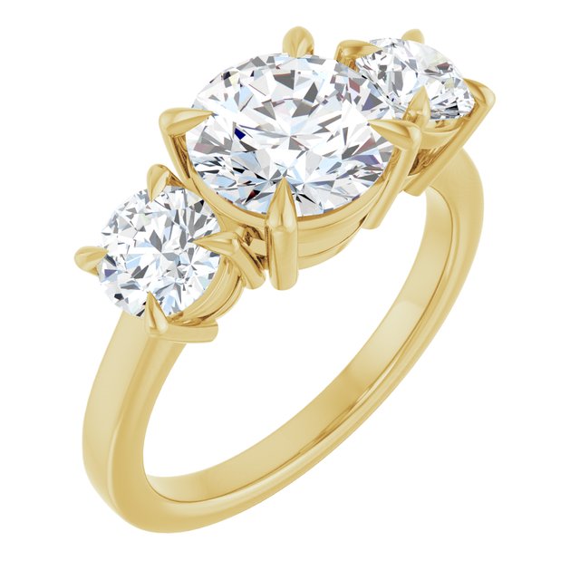 Three-Stone Engagement Ring