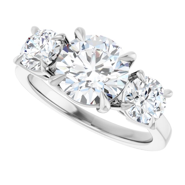 Three-Stone Engagement Ring