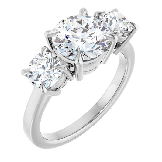 Three-Stone Engagement Ring