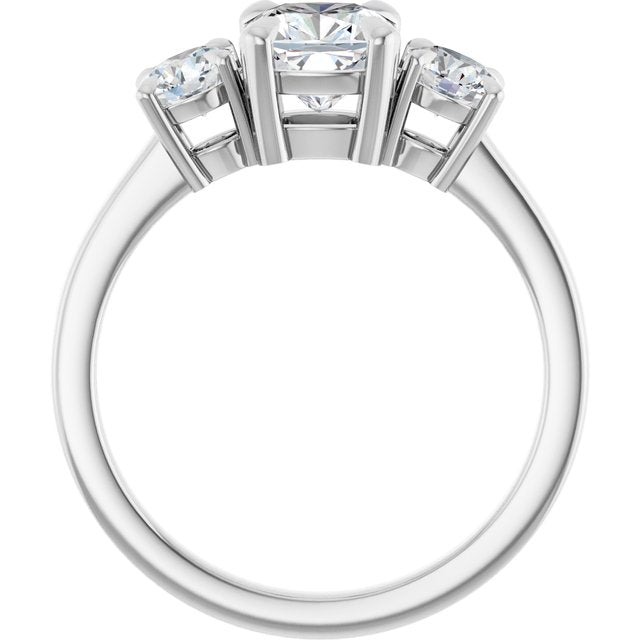 Three-Stone Engagement Ring