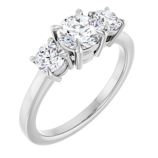 Three-Stone Engagement Ring