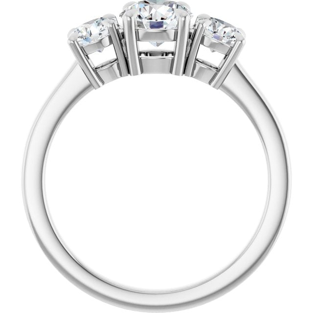 Three-Stone Engagement Ring