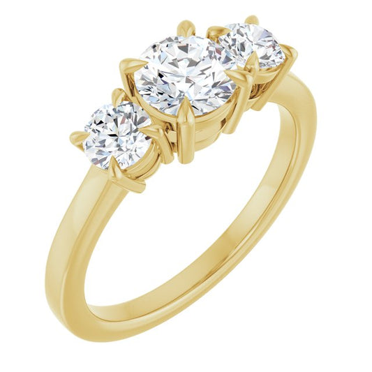 Three-Stone Engagement Ring