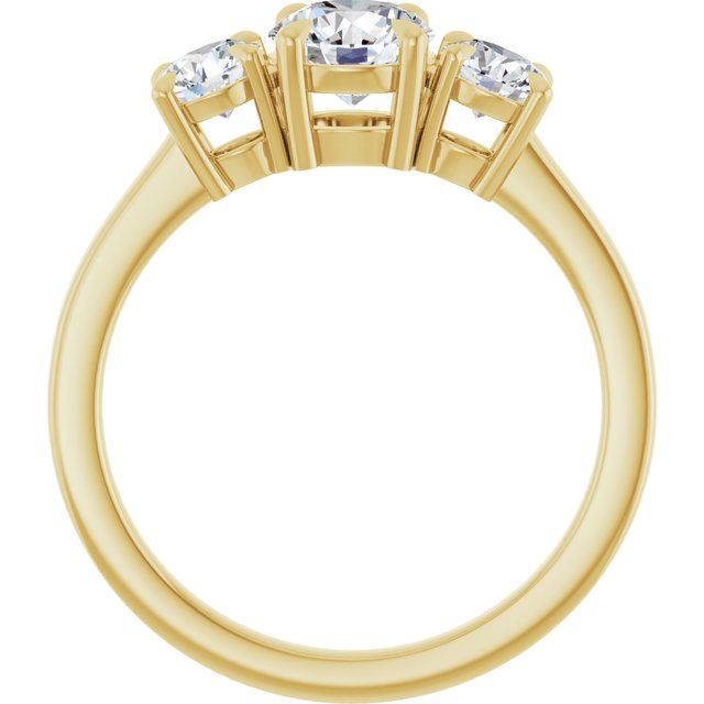 Three-Stone Engagement Ring