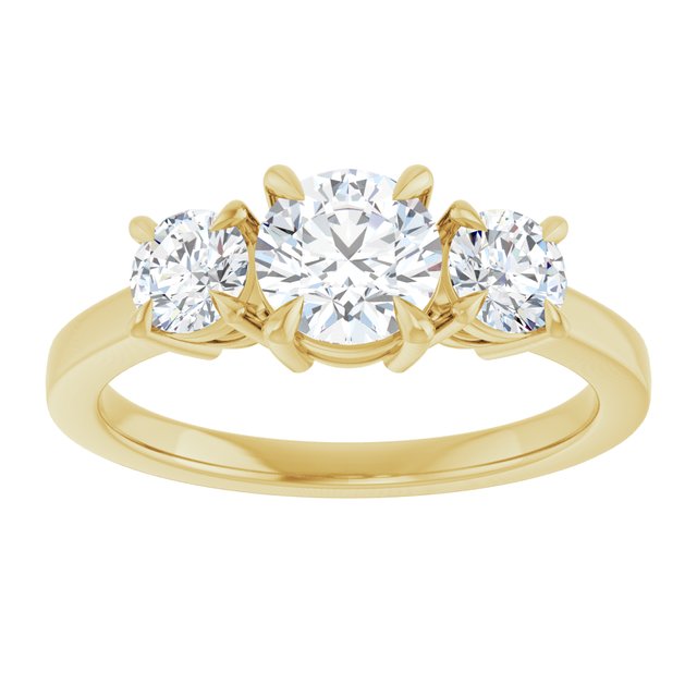 Three-Stone Engagement Ring