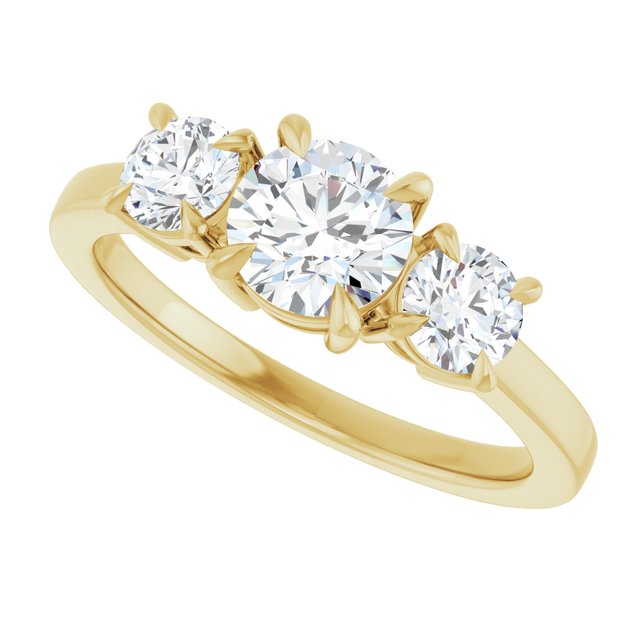 Three-Stone Engagement Ring
