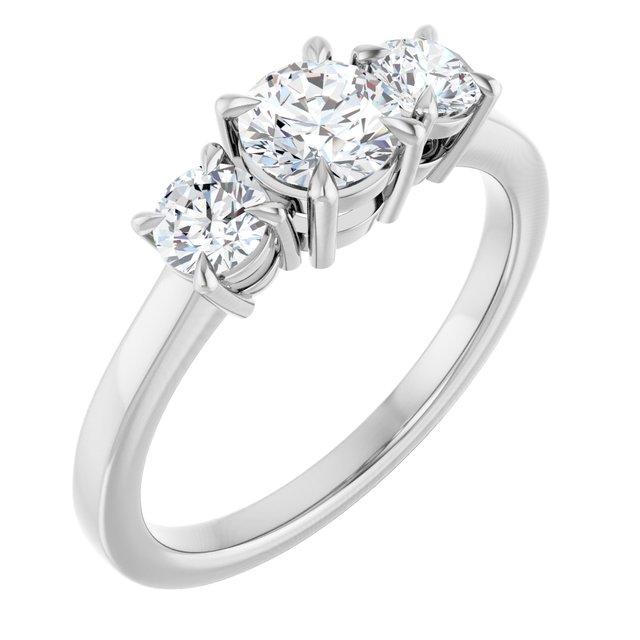 Three-Stone Engagement Ring