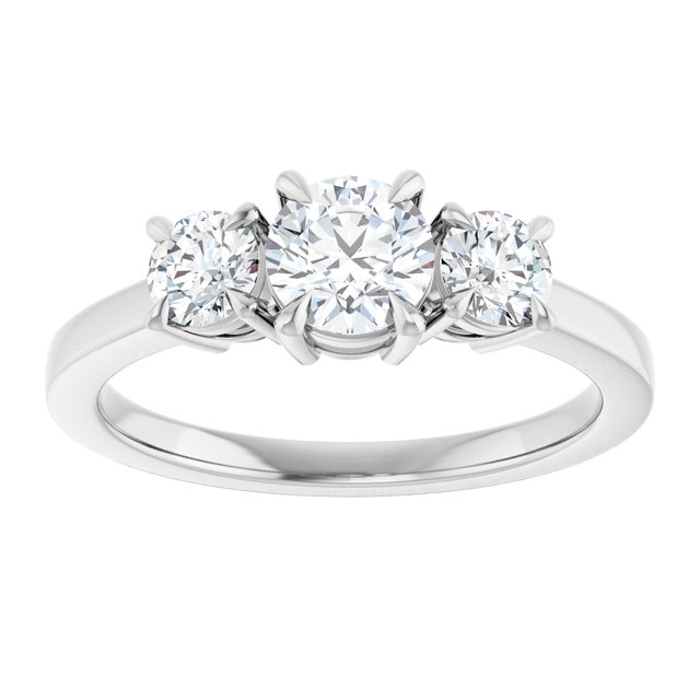 Three-Stone Engagement Ring