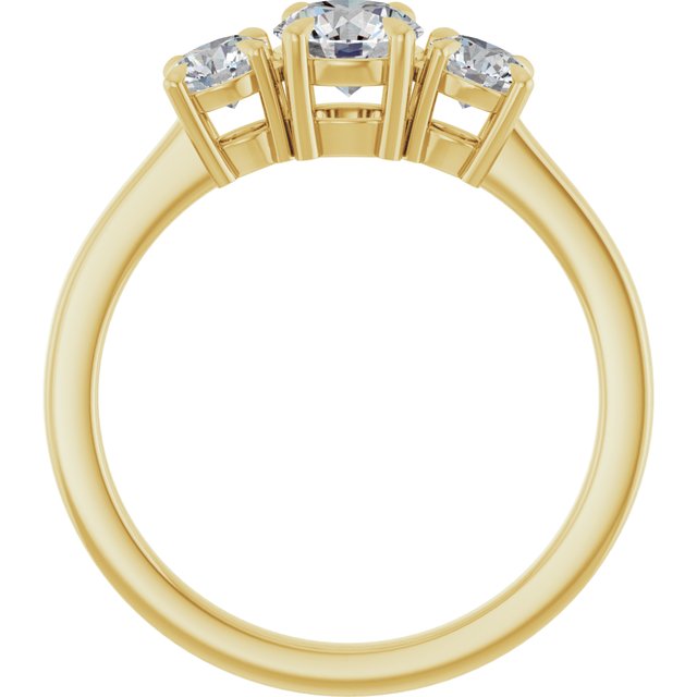 Three-Stone Engagement Ring