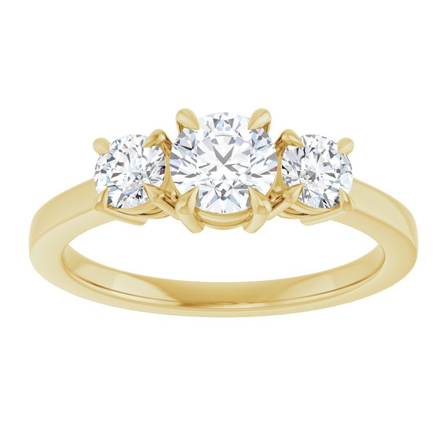Three-Stone Engagement Ring