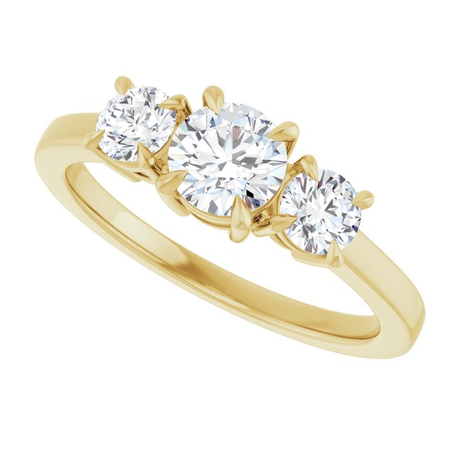 Three-Stone Engagement Ring
