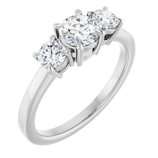 Three-Stone Engagement Ring