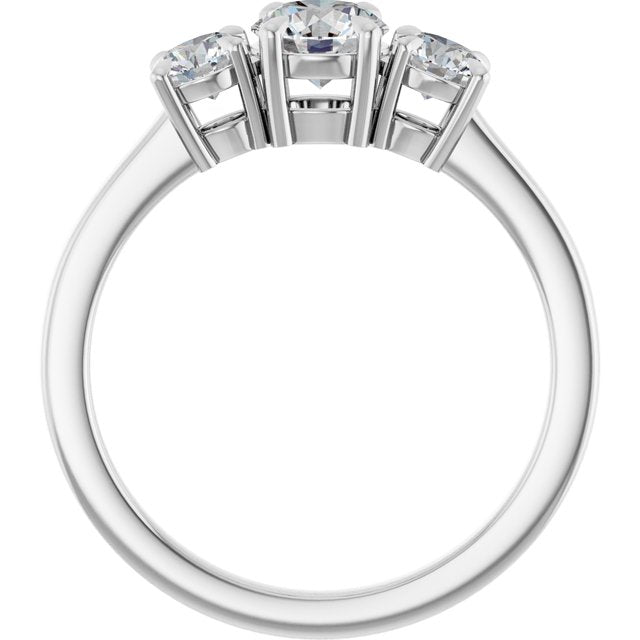 Three-Stone Engagement Ring