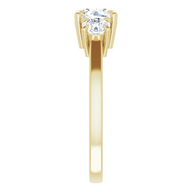 Three-Stone Engagement Ring