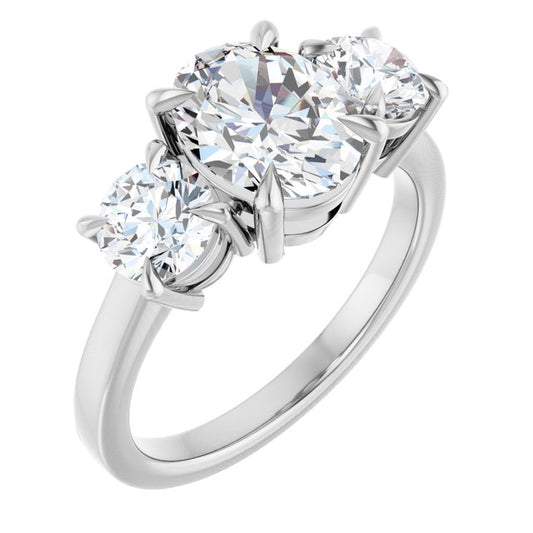 Three-Stone Engagement Ring