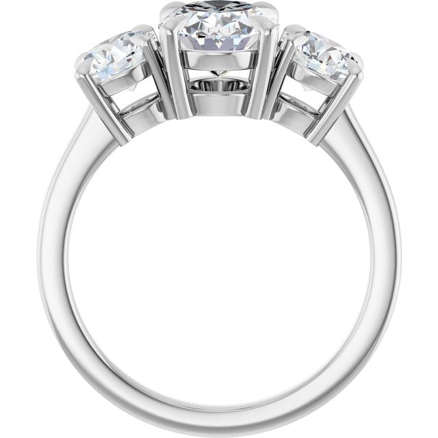 Three-Stone Engagement Ring