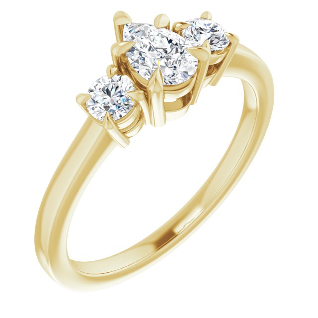 Three-Stone Engagement Ring