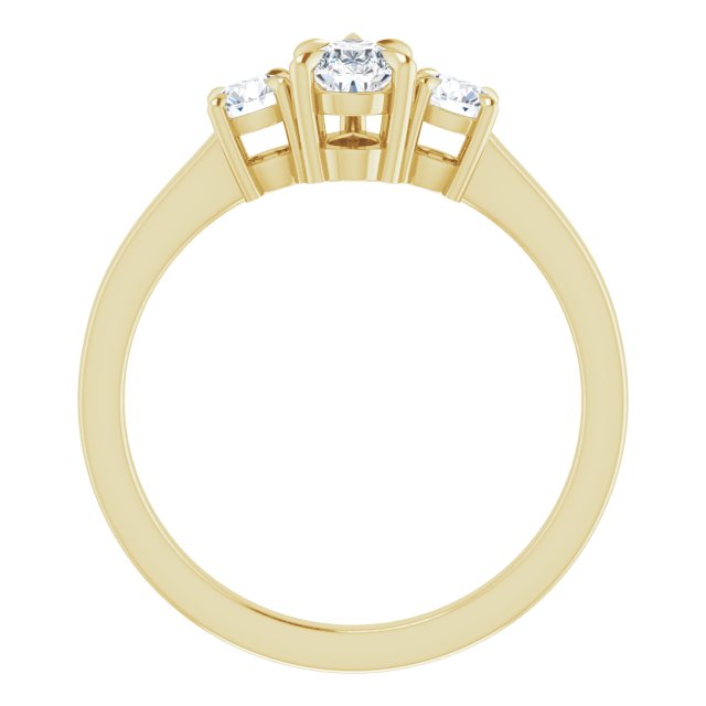 Three-Stone Engagement Ring