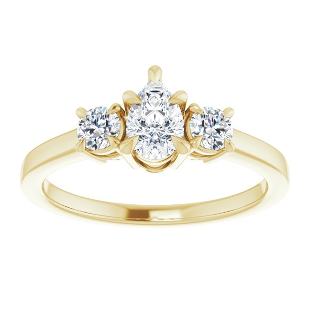 Three-Stone Engagement Ring