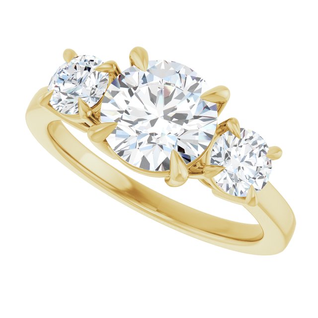 Three-Stone Engagement Ring