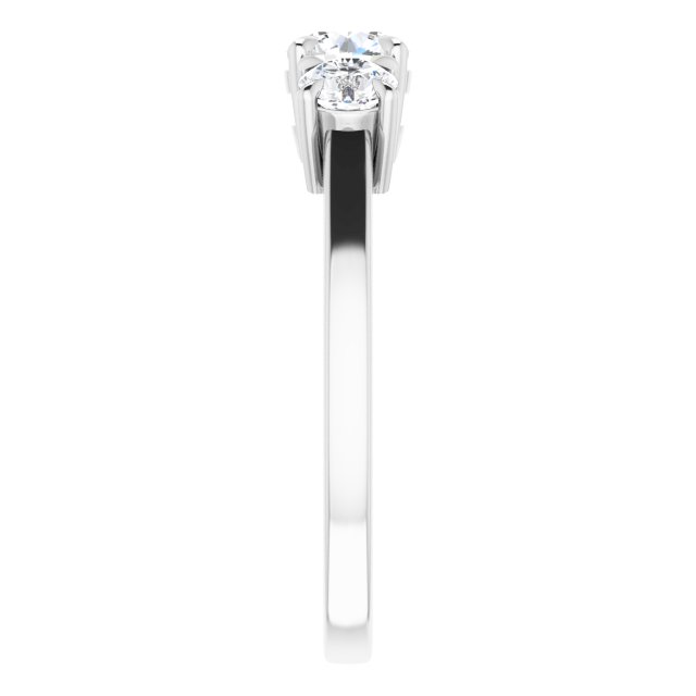 Three-Stone Engagement Ring