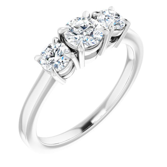 Three-Stone Engagement Ring