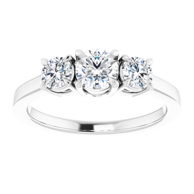 Three-Stone Engagement Ring