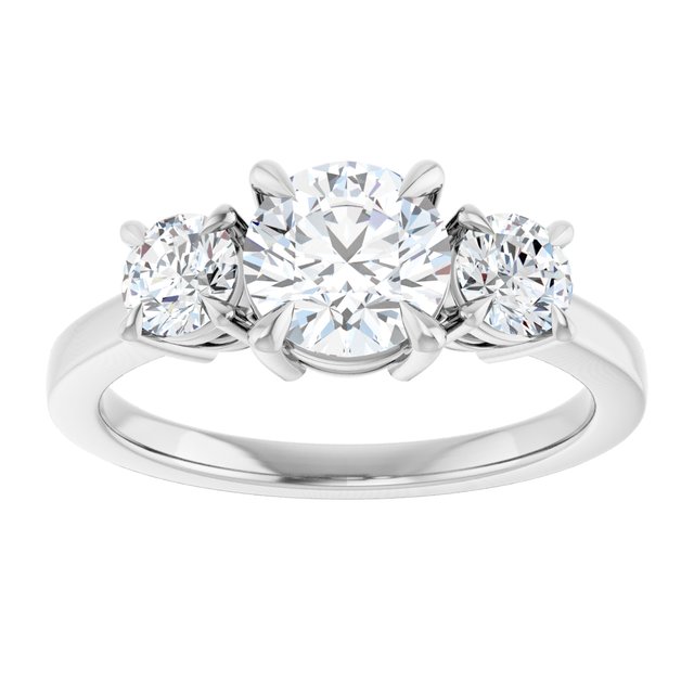 Three-Stone Engagement Ring