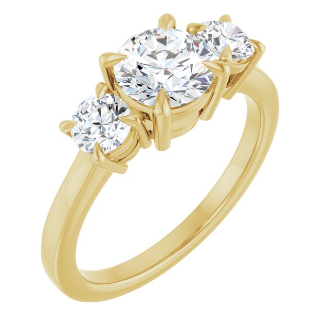 Three-Stone Engagement Ring