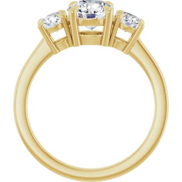 Three-Stone Engagement Ring