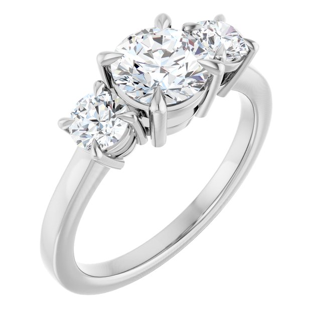 Three-Stone Engagement Ring