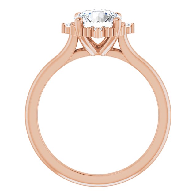 Halo-Style Engagement Ring