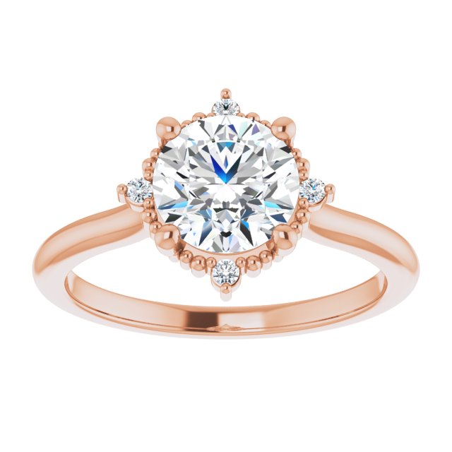Halo-Style Engagement Ring