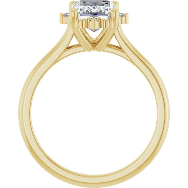 Halo-Style Engagement Ring