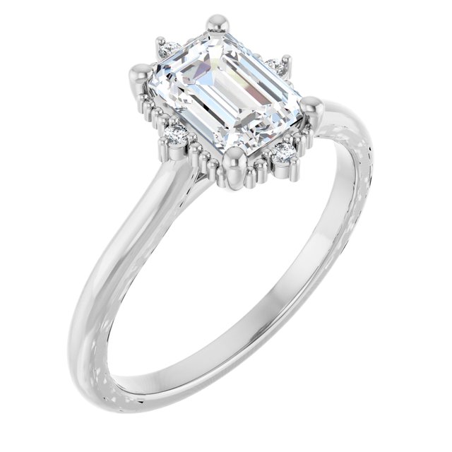 Halo-Style Engagement Ring