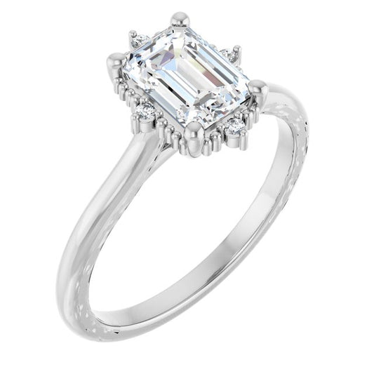 Halo-Style Engagement Ring