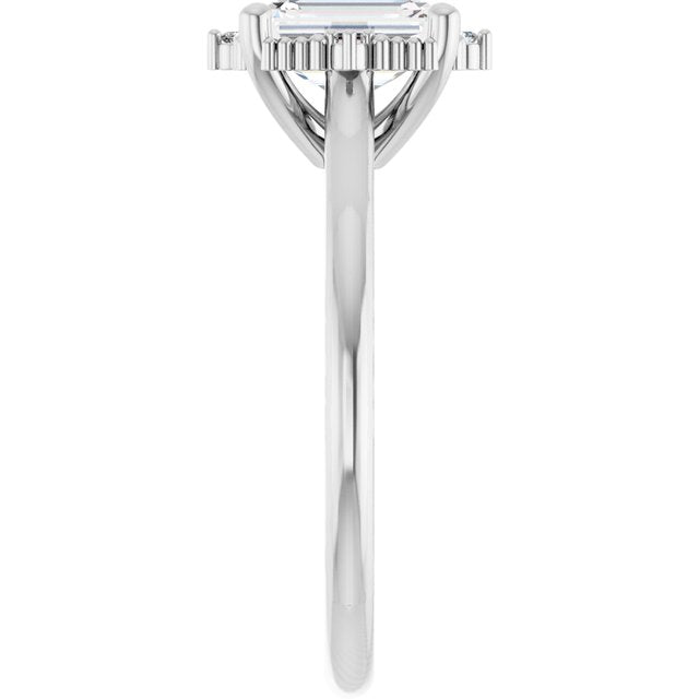 Halo-Style Engagement Ring