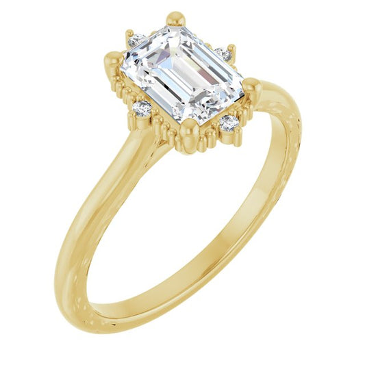 Halo-Style Engagement Ring