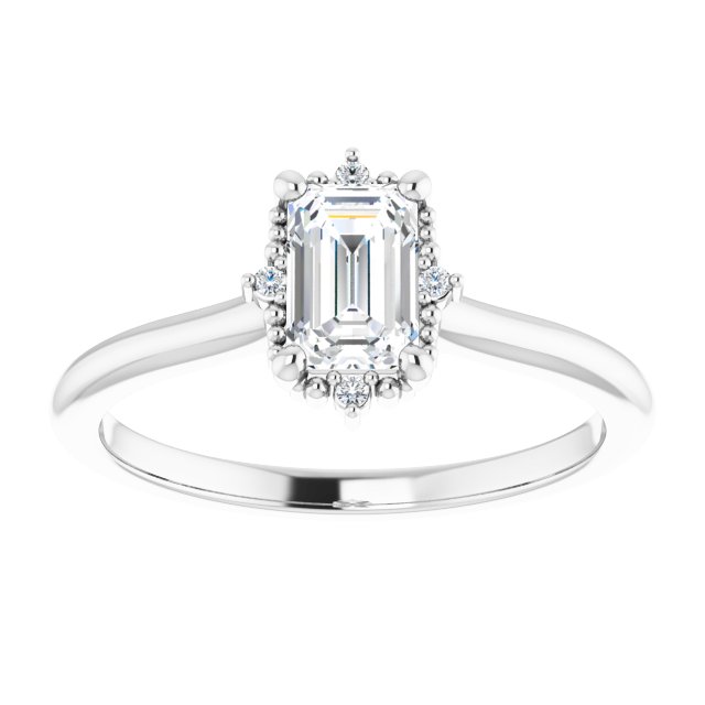 Halo-Style Engagement Ring