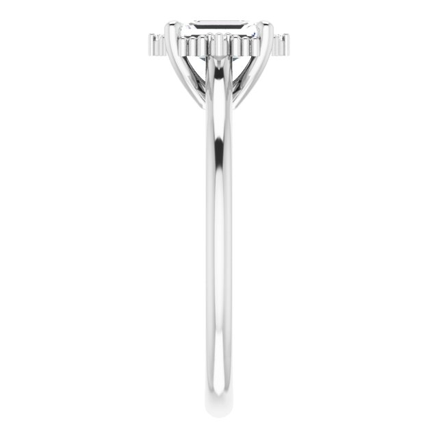 Halo-Style Engagement Ring