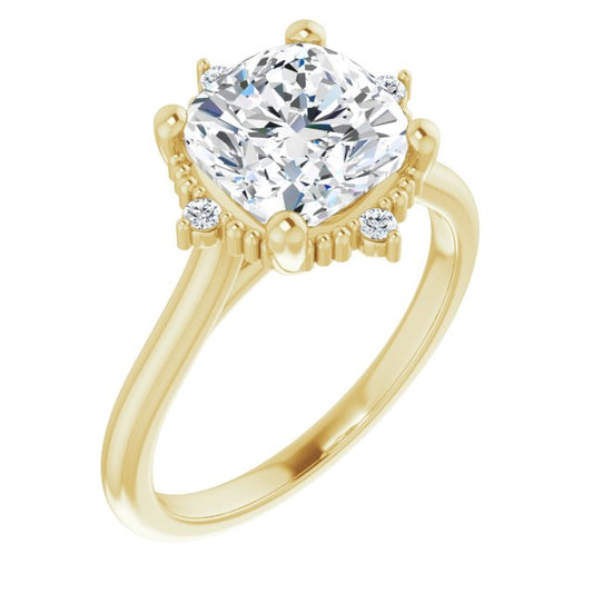 Halo-Style Engagement Ring