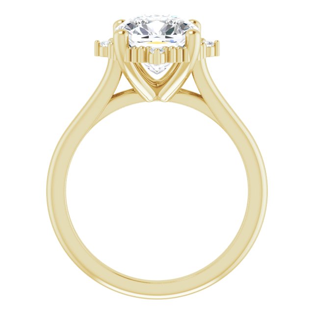 Halo-Style Engagement Ring