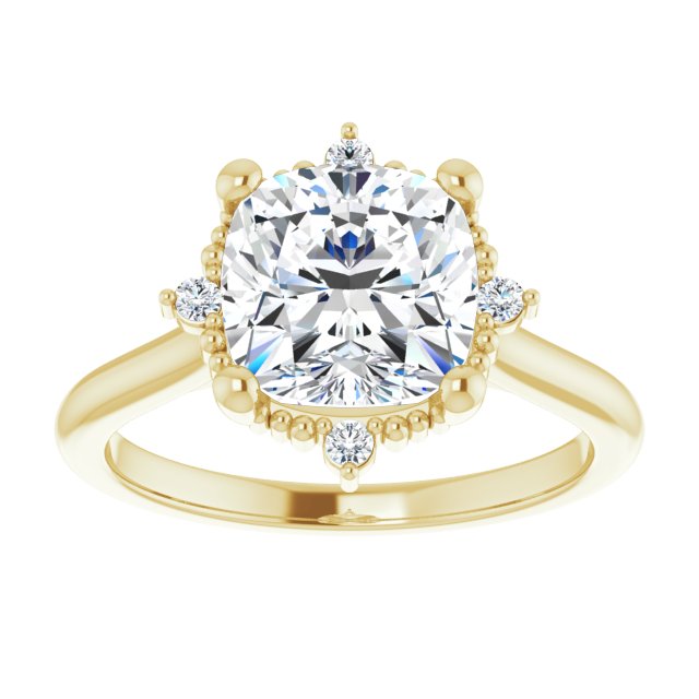 Halo-Style Engagement Ring