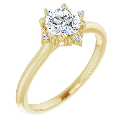 Halo-Style Engagement Ring