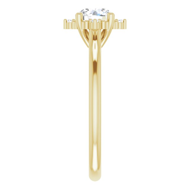 Halo-Style Engagement Ring