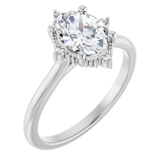 Halo-Style Engagement Ring