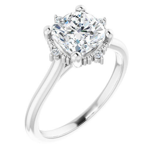 Halo-Style Engagement Ring